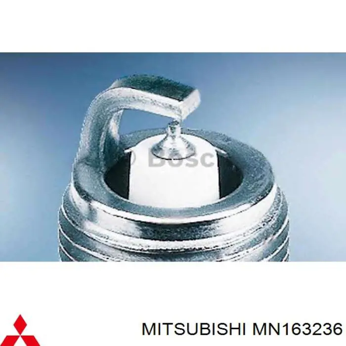 Vela de ignição Mitsubishi MN163236