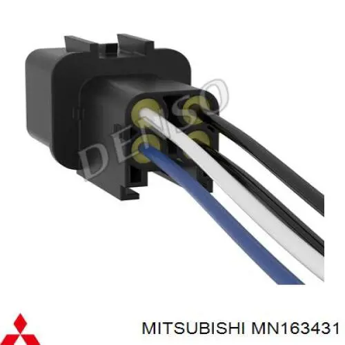 MN163431 Mitsubishi sonda lambda, sensor de oxigênio depois de catalisador