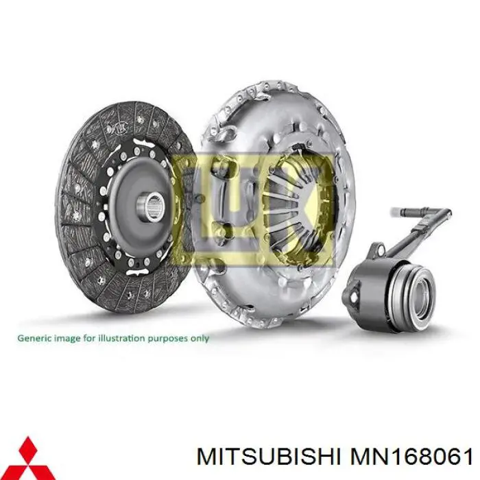 MN168061 Mitsubishi диск сцепления