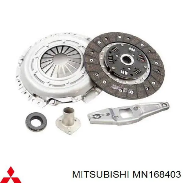 Купить MN168403 Mitsubishi Комплект сцепления (диск, корзина, подшипник)