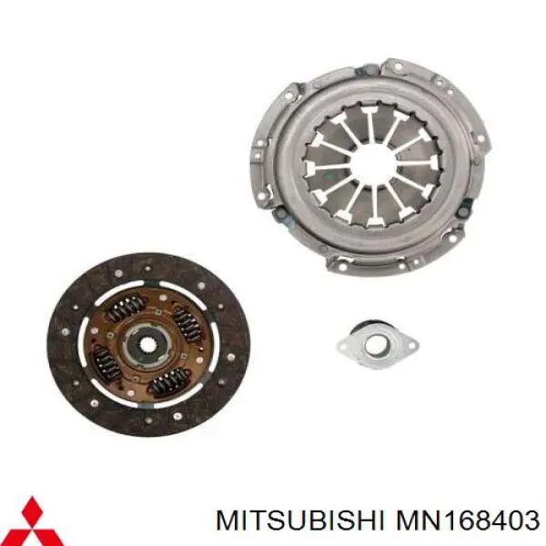 Комплект сцепления (3 части) Mitsubishi MN168403 цена, от 108.57 USD