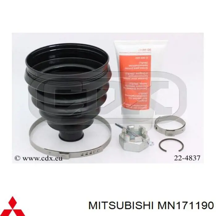 Пыльник ШРУСа наружный MN171190 Mitsubishi