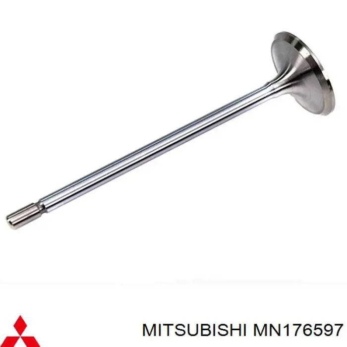 MN176597 Mitsubishi клапан впускной