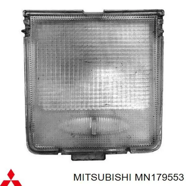 Стекло плафона освещения салона (кабины) на Mitsubishi Pajero IV SHORT 