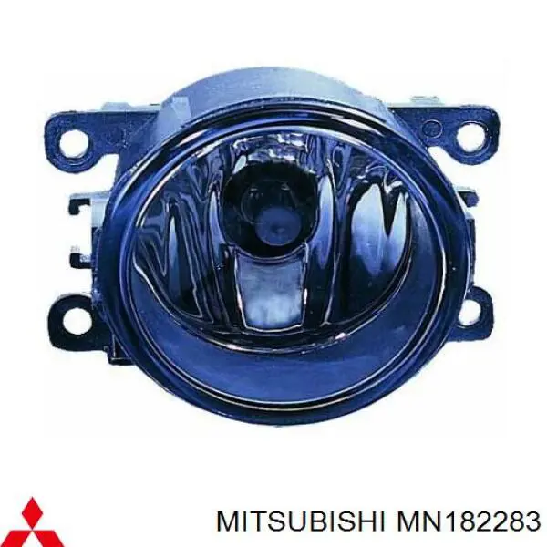 Luzes de nevoeiro esquerdas para Mitsubishi Grandis (NAW)