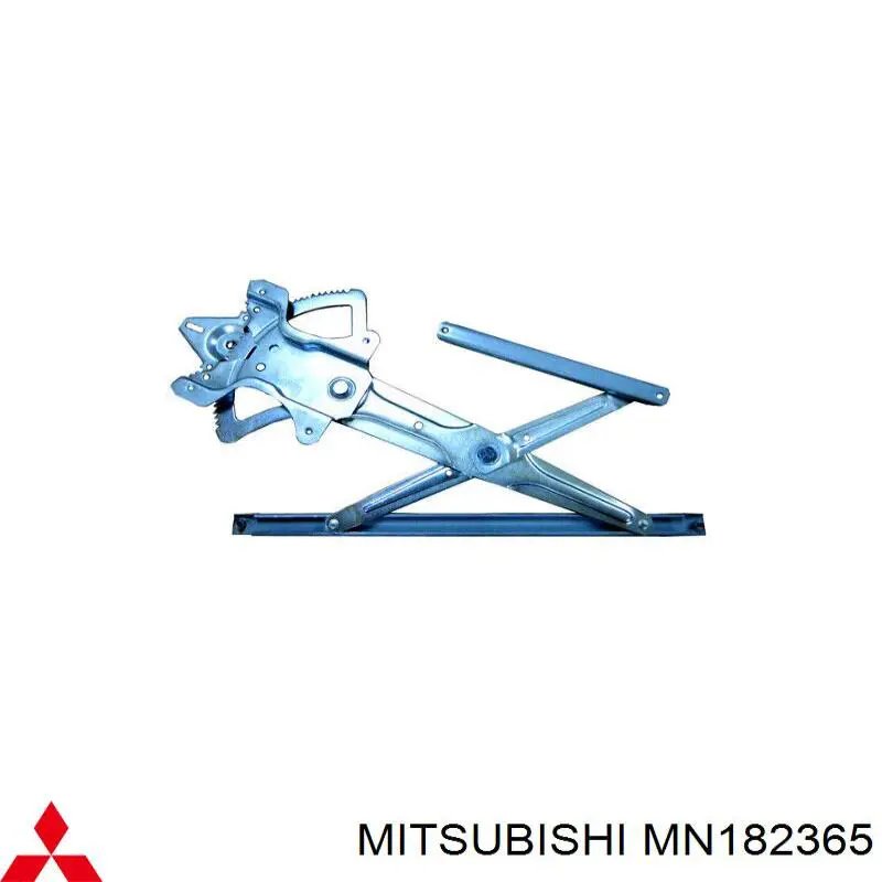 MN182365 Mitsubishi mecanismo de acionamento de vidro da porta dianteira esquerda