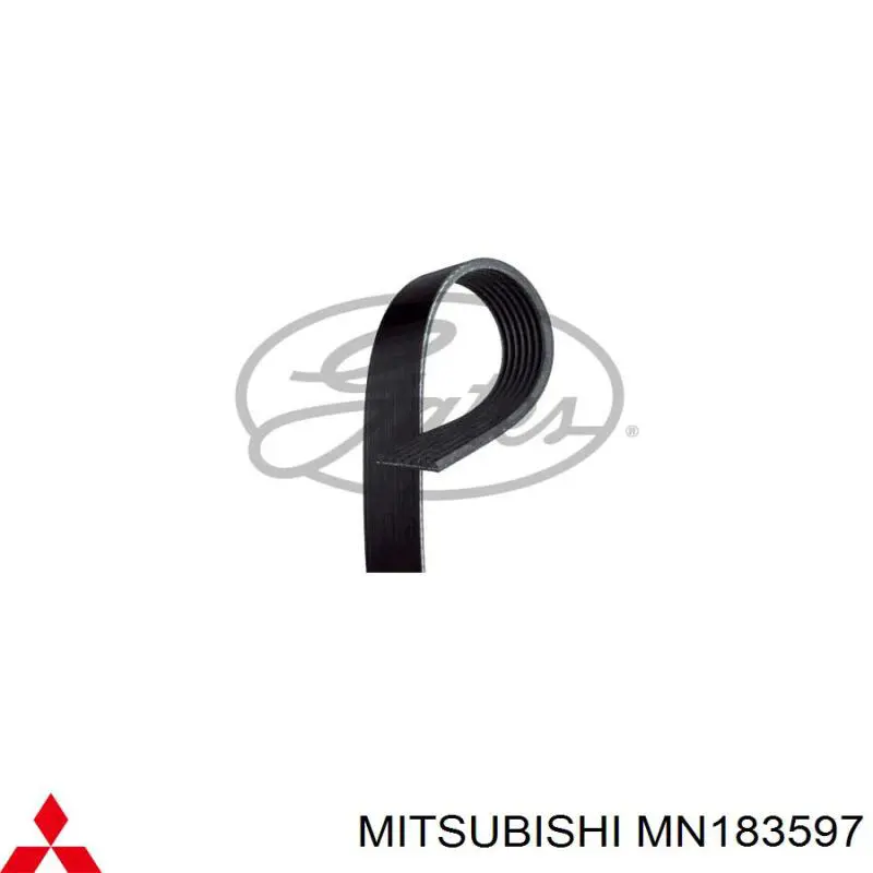 Купить MN183597 Mitsubishi Ремень генератора