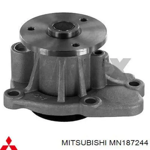 Помпа охлаждения Mitsubishi MN187244 цена, от 33.50 USD