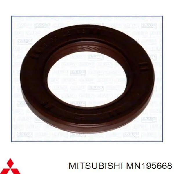 MN195668 Mitsubishi vedação dianteira de cambota de motor