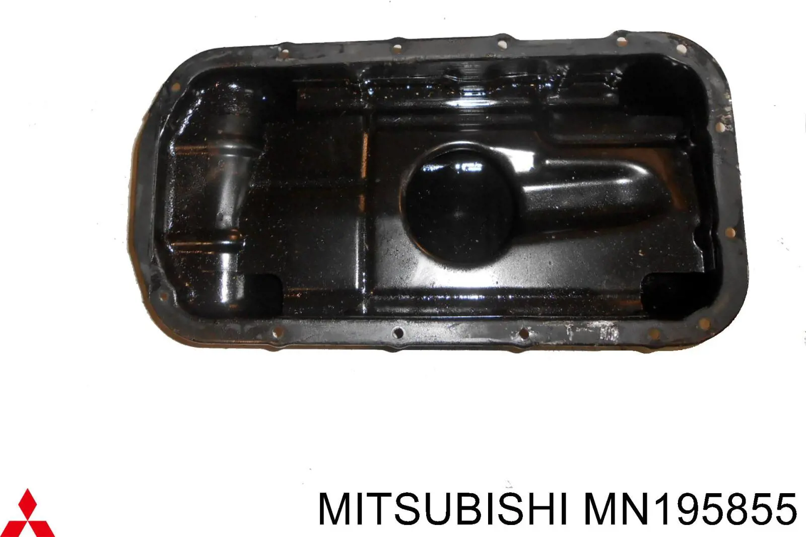 MN195855 Mitsubishi panela de óleo de cárter do motor