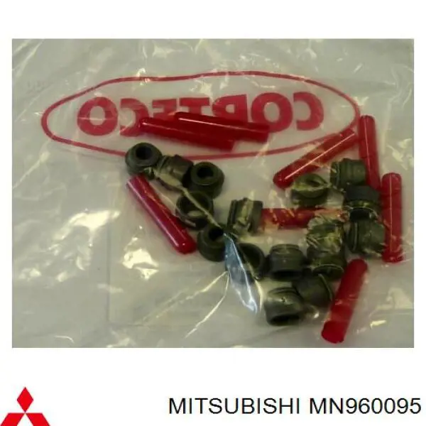 MN960095 Mitsubishi сальник клапана (маслосъемный, впуск/выпуск)