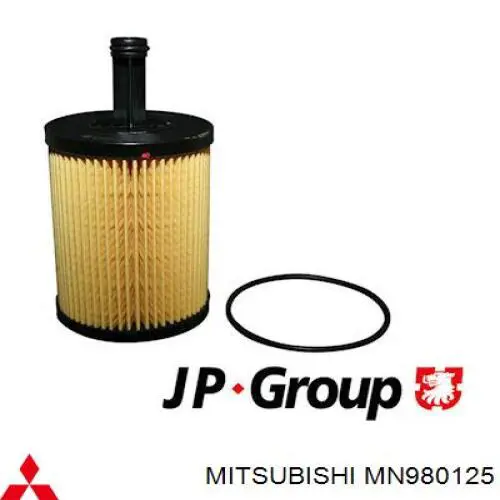 Масляный фильтр MN980125 Mitsubishi