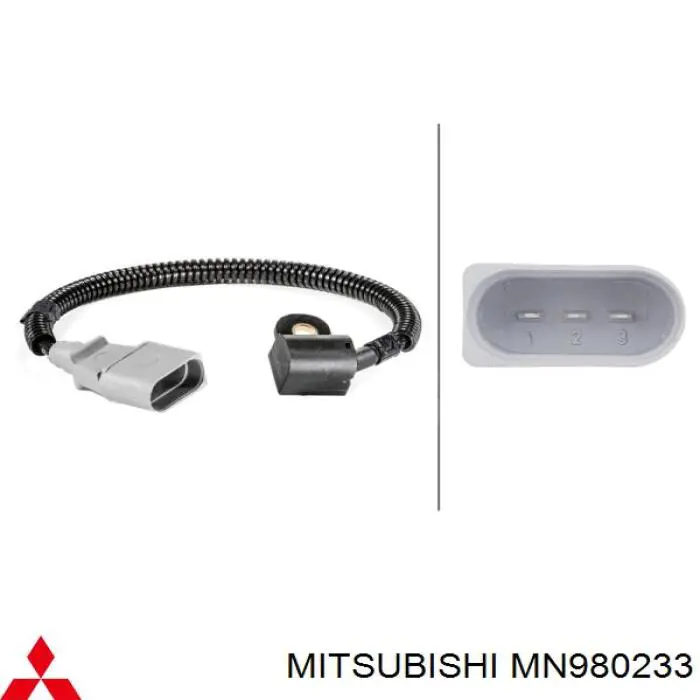 MN980233 Mitsubishi датчик положения распредвала