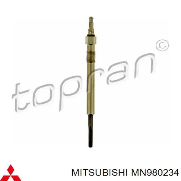 Свечи накала Mitsubishi MN980234 цена, от 7.39 USD