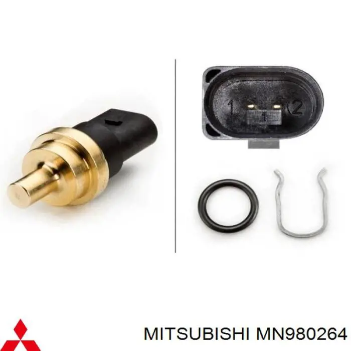 MN980264 Mitsubishi датчик температуры охлаждающей жидкости