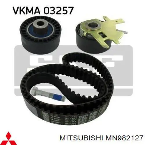 Купить MN982127 Mitsubishi Ведуший ролик ГРМ