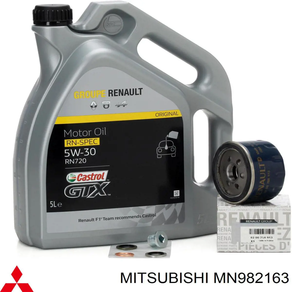 Болт поддона Mitsubishi MN982163