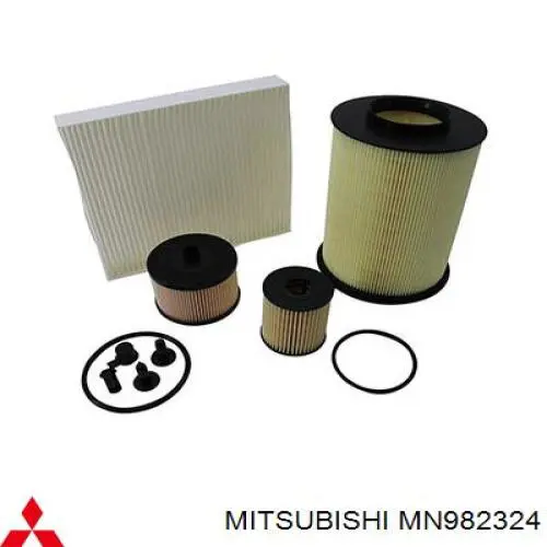 Масляный фильтр MN982324 Mitsubishi