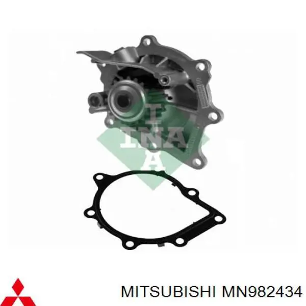 Bombeadora de agua MN982434 Mitsubishi