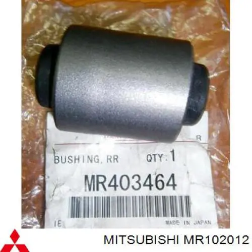 Купить MR102012 Mitsubishi Сайлентблок заднего нижнего рычага