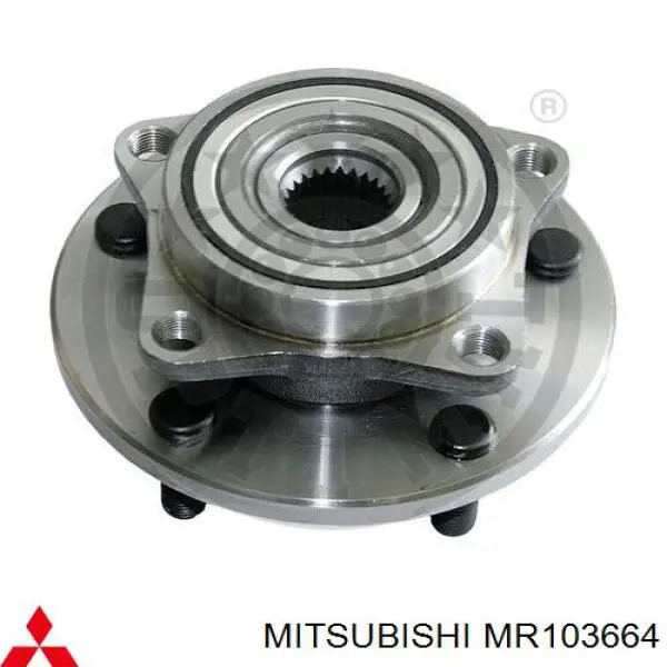 Ступица (передняя) Mitsubishi MR103664