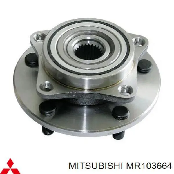 Ступица передняя MR103664 Mitsubishi