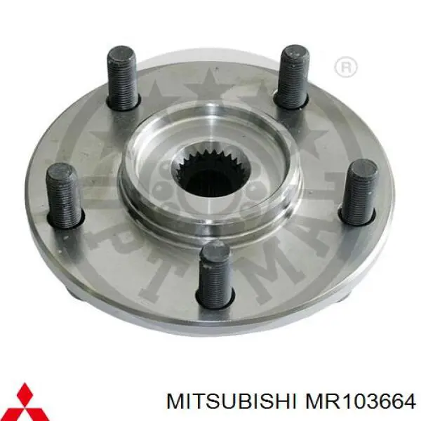 Ступицы передних колес Mitsubishi MR103664 цена, от 57.14 USD