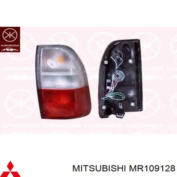 Фонарь задний правый MR109128 Mitsubishi