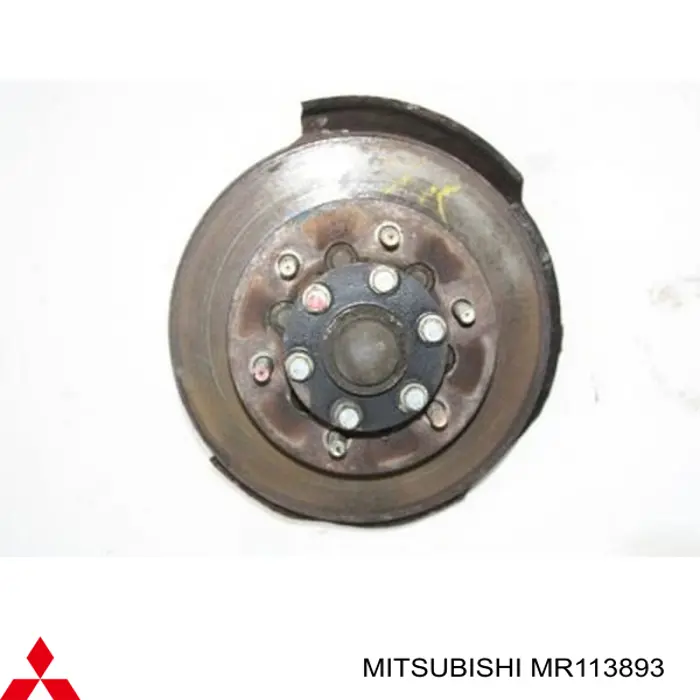 MR113893 Mitsubishi цапфа (поворотный кулак передний правый)