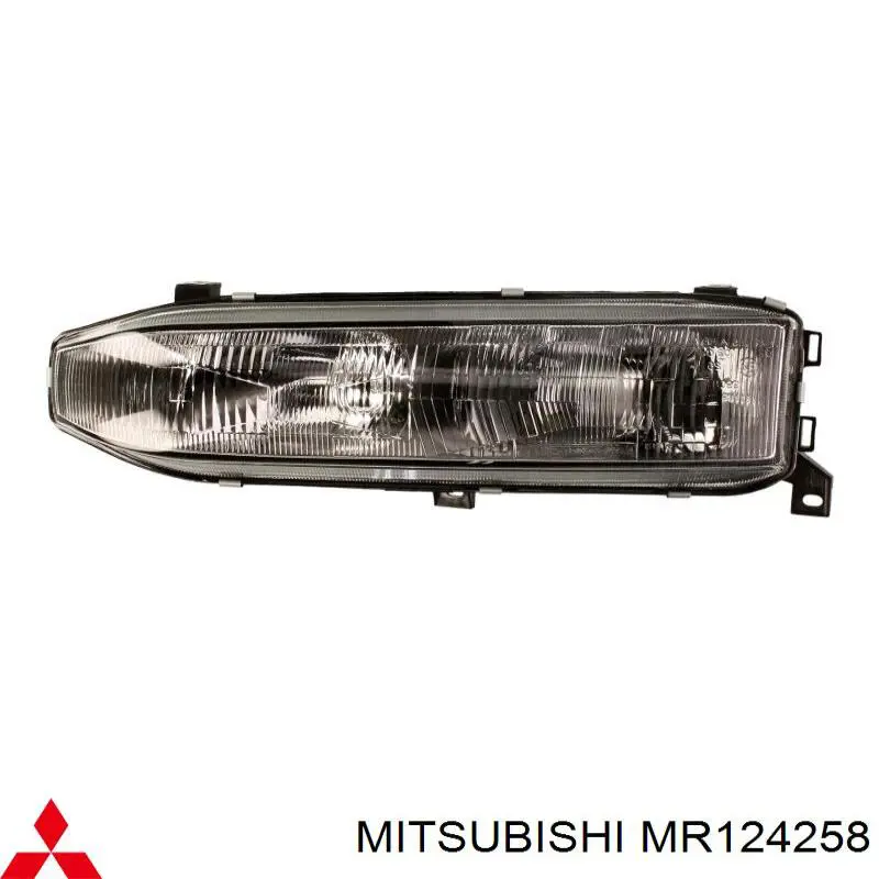 Фара правая MR124258 Mitsubishi