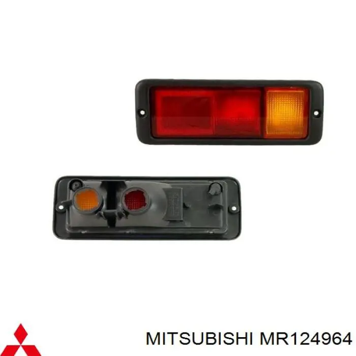 Фонарь заднего бампера правый Mitsubishi MR124964