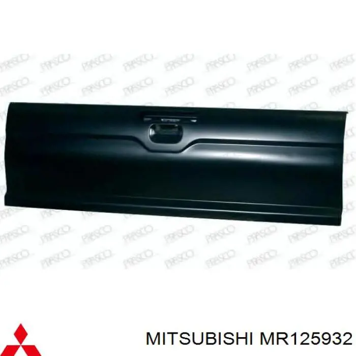 MR125932 Mitsubishi крышка багажника