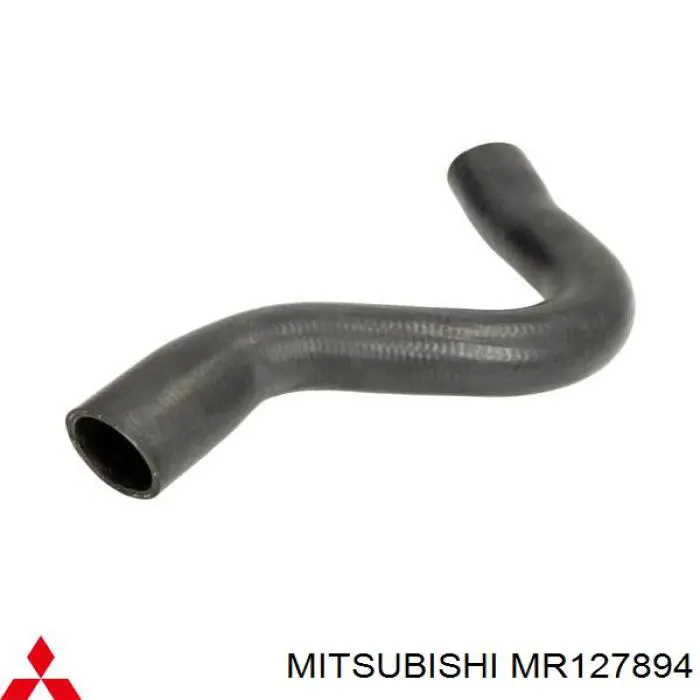 MR127894 Mitsubishi шланг (патрубок радиатора охлаждения верхний)