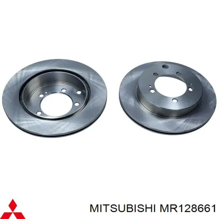 Задний тормозной диск Mitsubishi MR128661 цена, от 58.68 USD