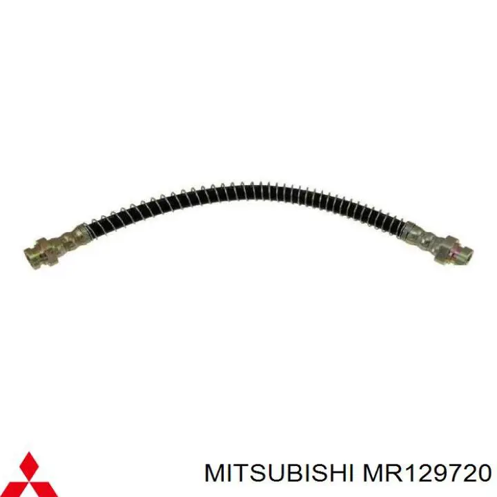 Купить MR129720 Mitsubishi Шланг тормозной передний