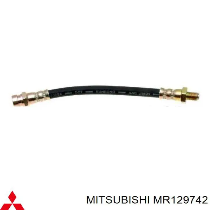 Шланг тормозной передний Mitsubishi MR129742 цена, от 6.04 USD