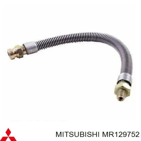 MR129752 Mitsubishi шланг тормозной задний