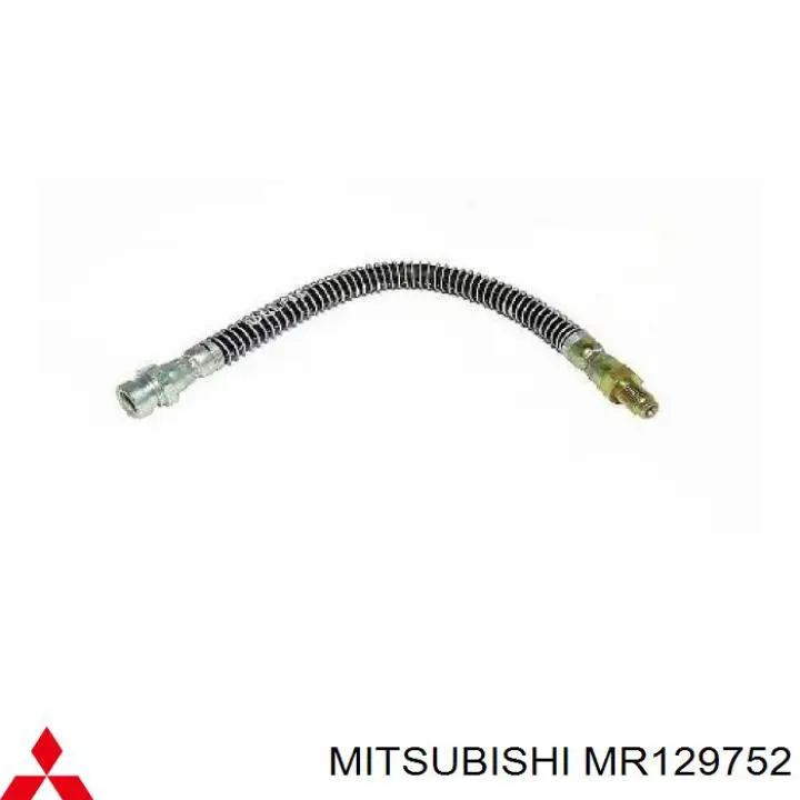 MB587756 Mitsubishi Гибкая тормозная трубка задняя