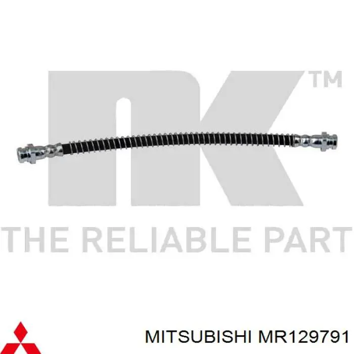 MR129791 Mitsubishi шланг тормозной задний