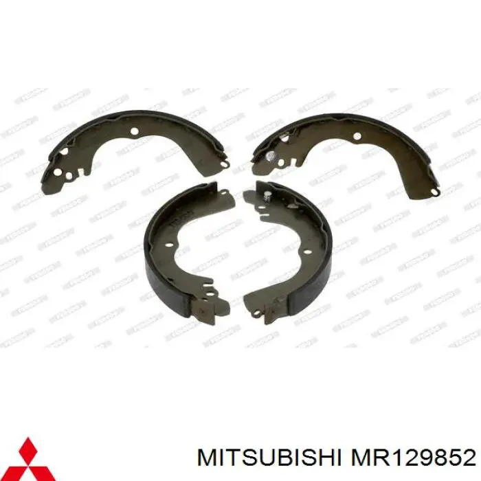 MR129852 Mitsubishi задние барабанные колодки