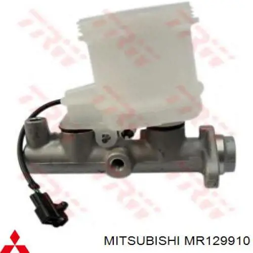 Главный тормозной цилиндр MR129910 Mitsubishi