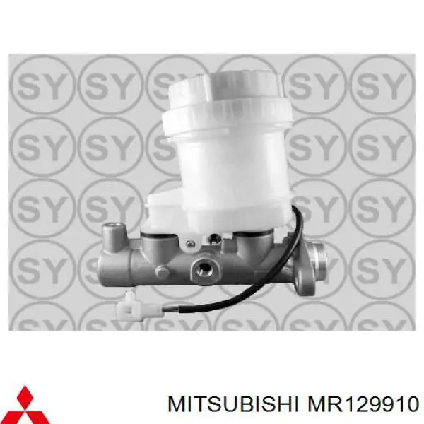 Цилиндр главный тормоза (гидротормозов) Mitsubishi MR129910 цена, от 19.77 USD