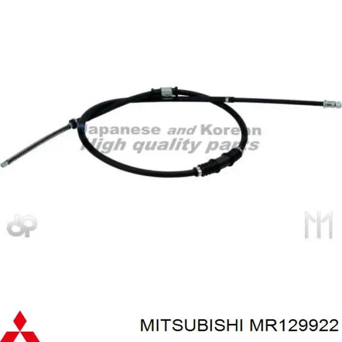 Купить MR129922 Mitsubishi Задний правый трос ручника