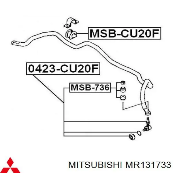 MR131733 Mitsubishi