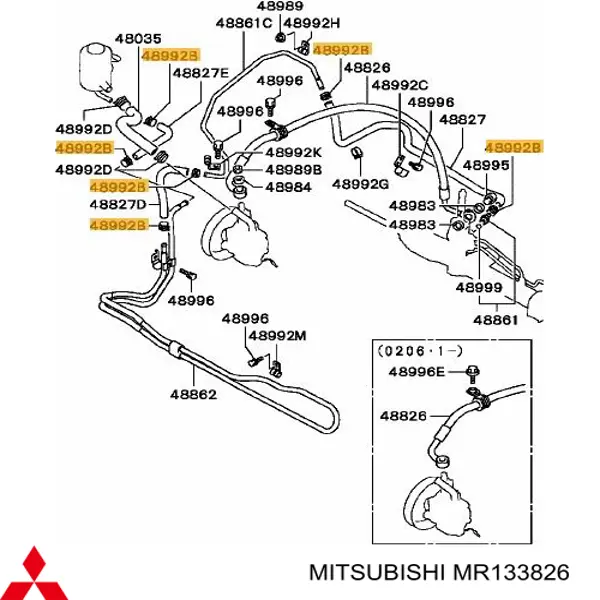  MR133826 Mitsubishi