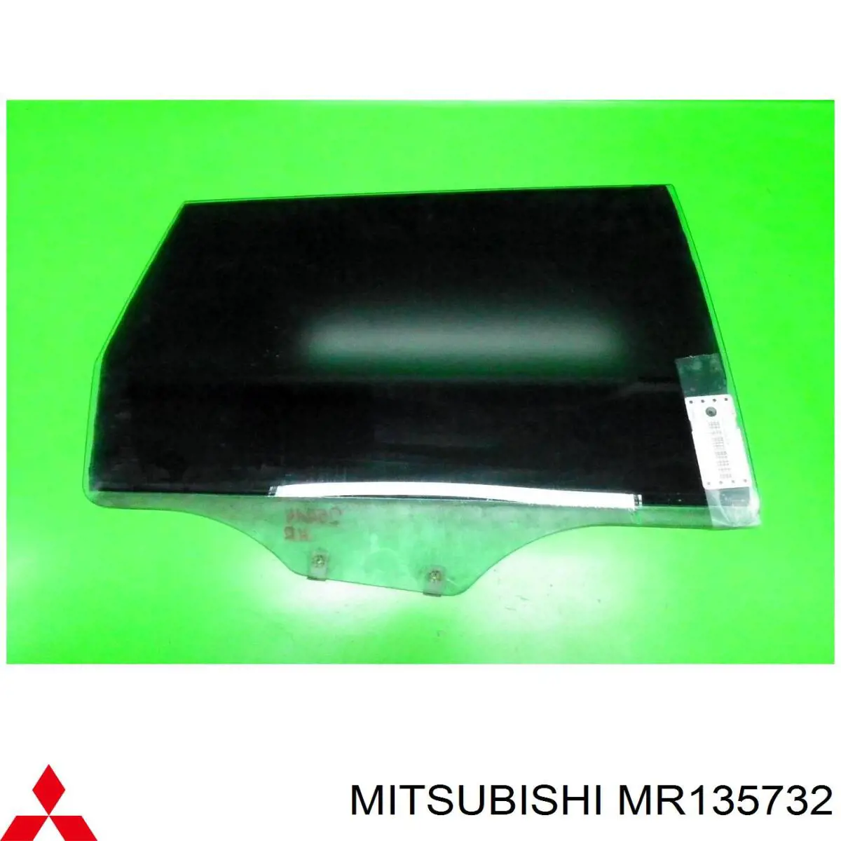 Vidro da porta traseira direita para Mitsubishi Space Star (DG0)