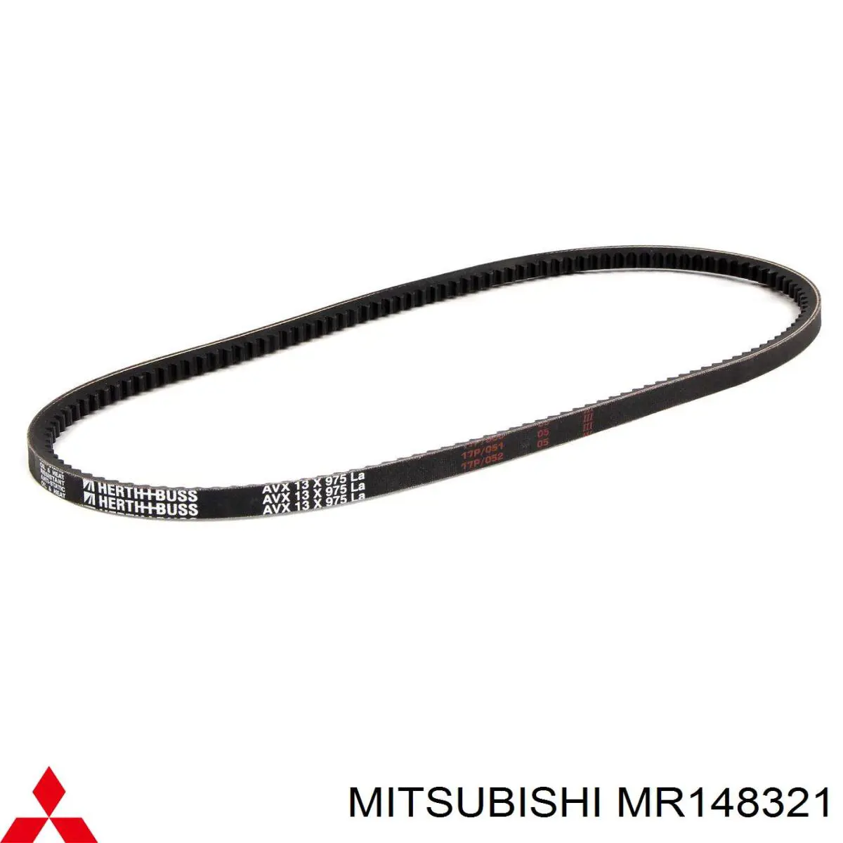 Ремень агрегатов приводной Mitsubishi MR148321