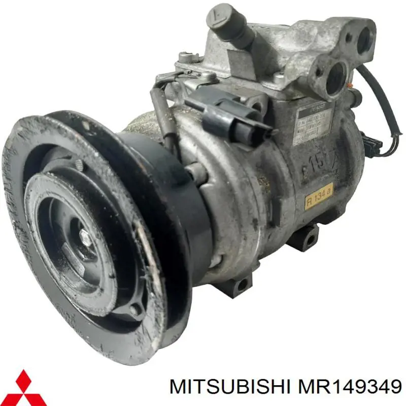 Compressor de aparelho de ar condicionado para Mitsubishi Space Wagon (N3W, N4W)