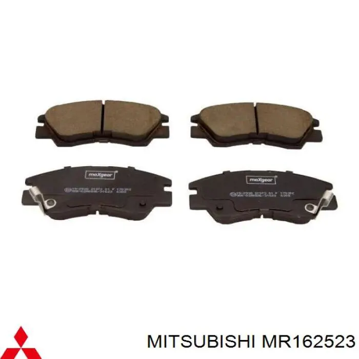 Передние тормозные колодки MR162523 Mitsubishi