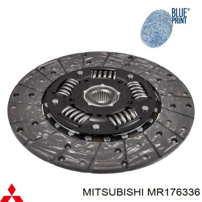 Диск сцепления MR176336 Mitsubishi